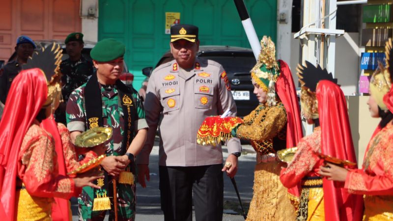Kapolres Aceh Barat Sambut Kunjungan Dandim 0105/Abar, Perkuat Kolaborasi TNI-Polri