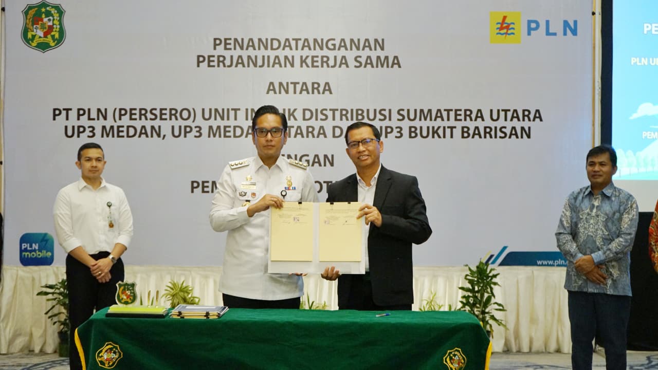 Pemko Medan dan PLN Jalin Kerjasama, Dorong Transparansi dan Akuntabilitas dalam Penggunaan Listrik