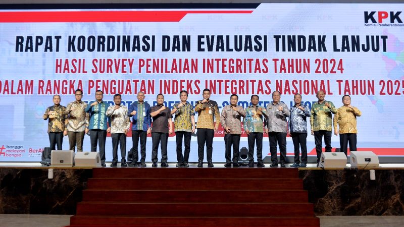 Wesly Hadiri Rakor dan Evaluasi Tindak Lanjut Capaian Indeks SPI Tahun 2024 Bersama KPK dan Gubernur Sumut