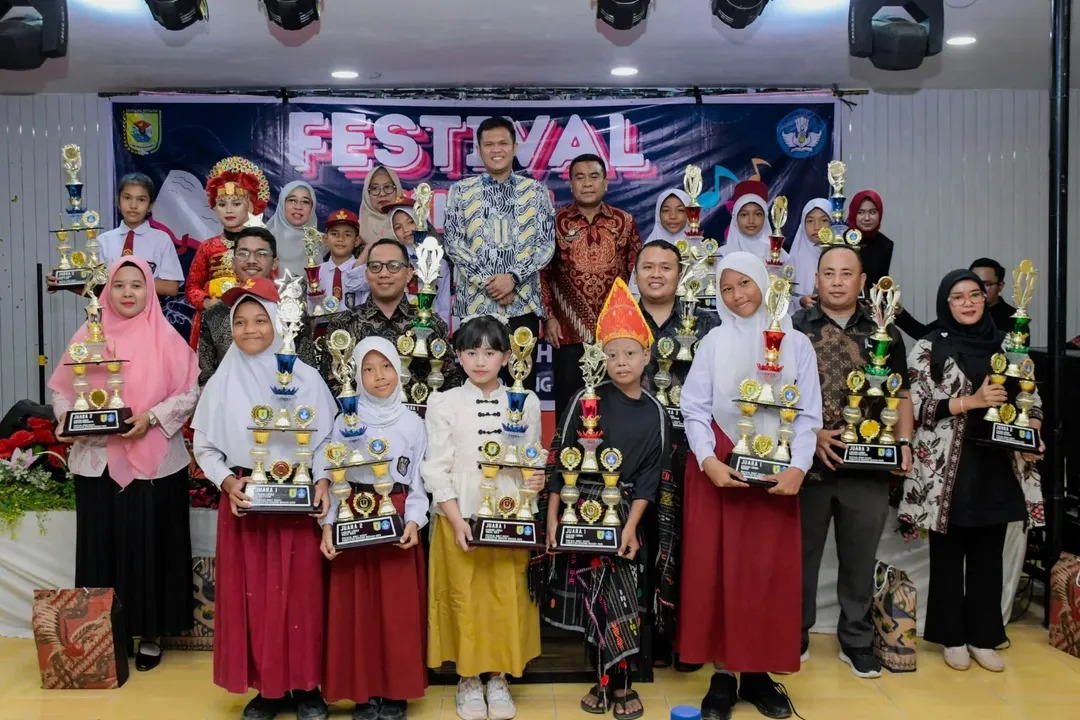 Festival Minat dan Bakat Tingkat SD Resmi Ditutup, Ini Pesan Wabup Sergai