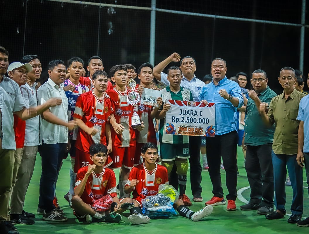 Penutupan Turnamen Futsal Tidar Cup, Wabup Syafrizal Ajak Remaja Jauhi Narkoba