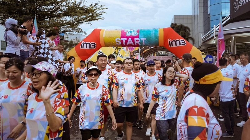 Indosat Ooredoo Hutchison Gelar Fun Walk Bersama Perhimpunan Indonesia Tionghoa (INTI), Dukung Peningkatan Pendidikan dan Kesehatan Masyarakat