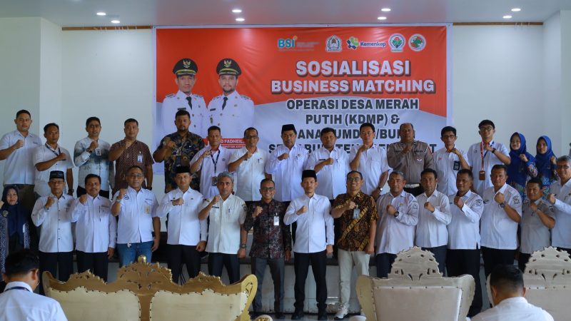Bupati Aceh Barat Buka Sosialisasi Business Matching Koperasi Desa Merah Putih dan Dana BUMG