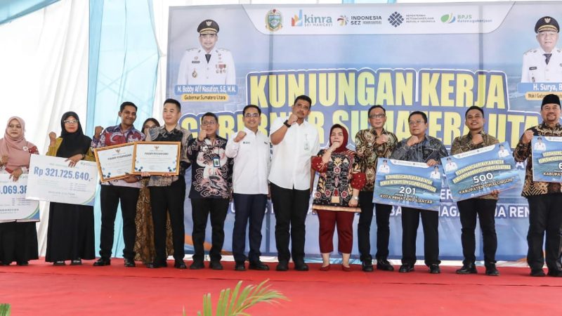 Wakil Bupati Simalungun: Pemkab Simalungun Siap Bersinergi Dengan Pemprovsu Perluas Perlindungan Bagi Pekerja Rentan