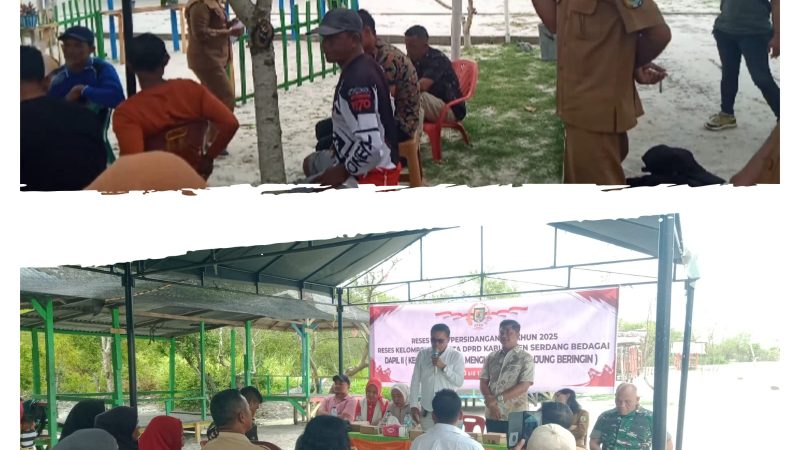 Indra Syahputra Sampaikan Kondisi Bedagai Pada Reses DPRD Sergai Dapil 2