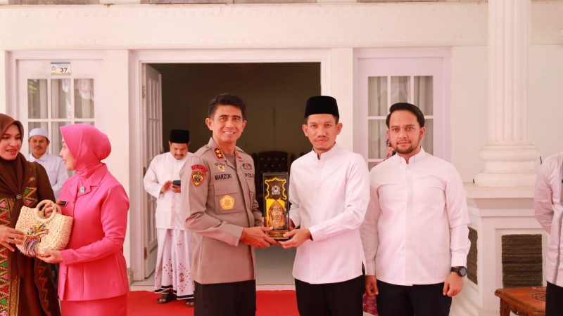 Bupati dan Wakil Bupati Aceh Barat Menerima Kunjungan Perdana Kapolda Aceh