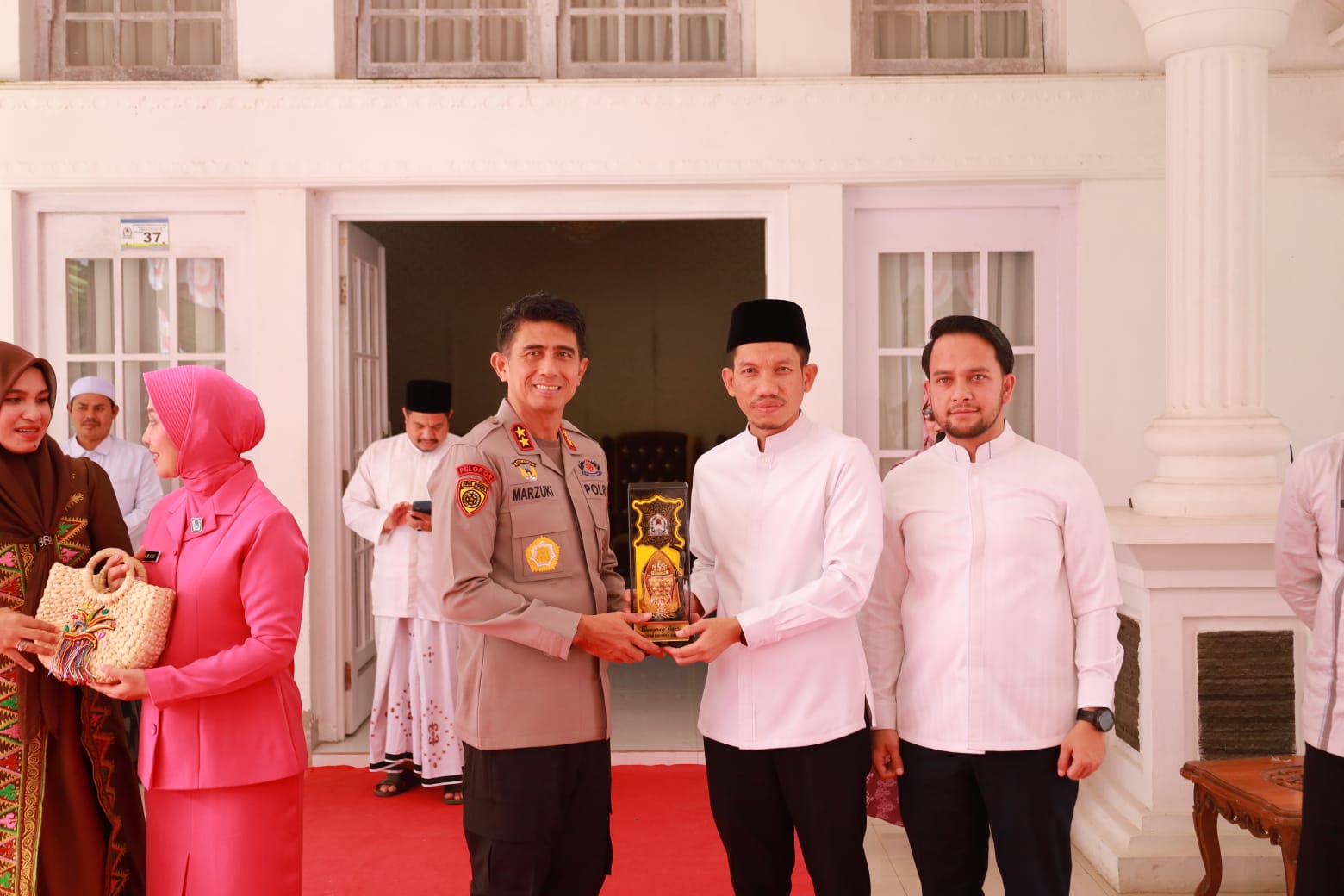 Bupati dan Wakil Bupati Aceh Barat Menerima Kunjungan Perdana Kapolda Aceh