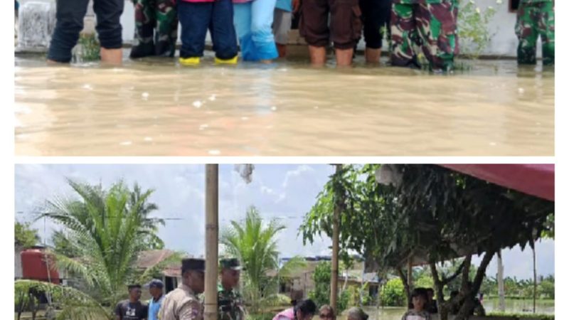 Cepat Tanggap, Camat Nurchinta Tinjau Rumah Warga Terdampak Banjir