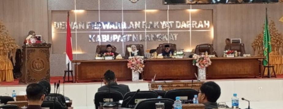 Rapat Paripurna Ranperda DPRD Langkat Tetapkan Penyertaan Modal Perseroda Langkat Setia Negeri Sebesar 6,25 Milyar