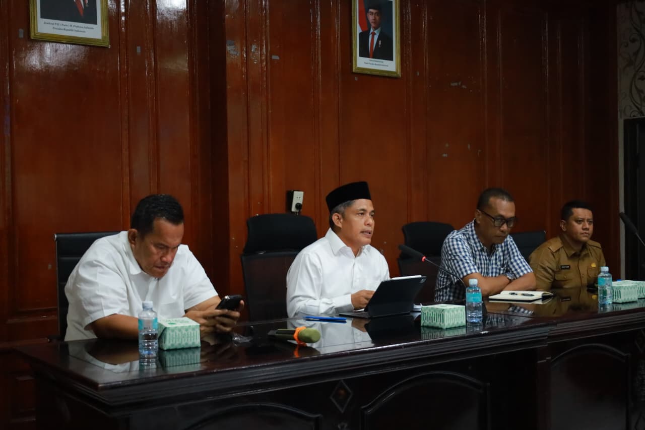 Sekda Aceh Barat Buka Rapat Koordinasi Rancangan Pembangunan Proyek Infrastruktur bersama Kementerian PPN/Bappenas RI