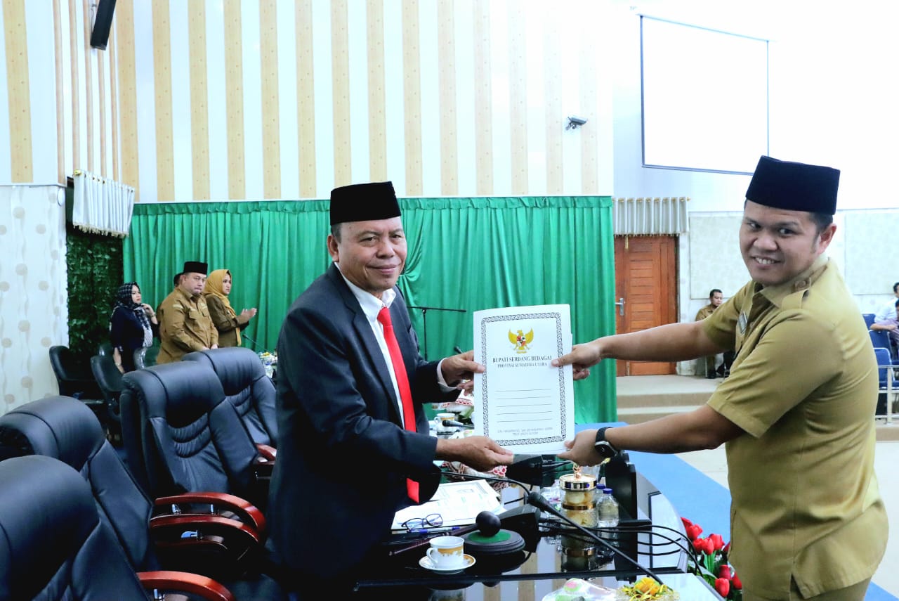 Paripurna DPRD Sergai Bahas 2 Agenda, Wabup Adlin Dorong Kolaborasi Eksekutif dan Legislatif