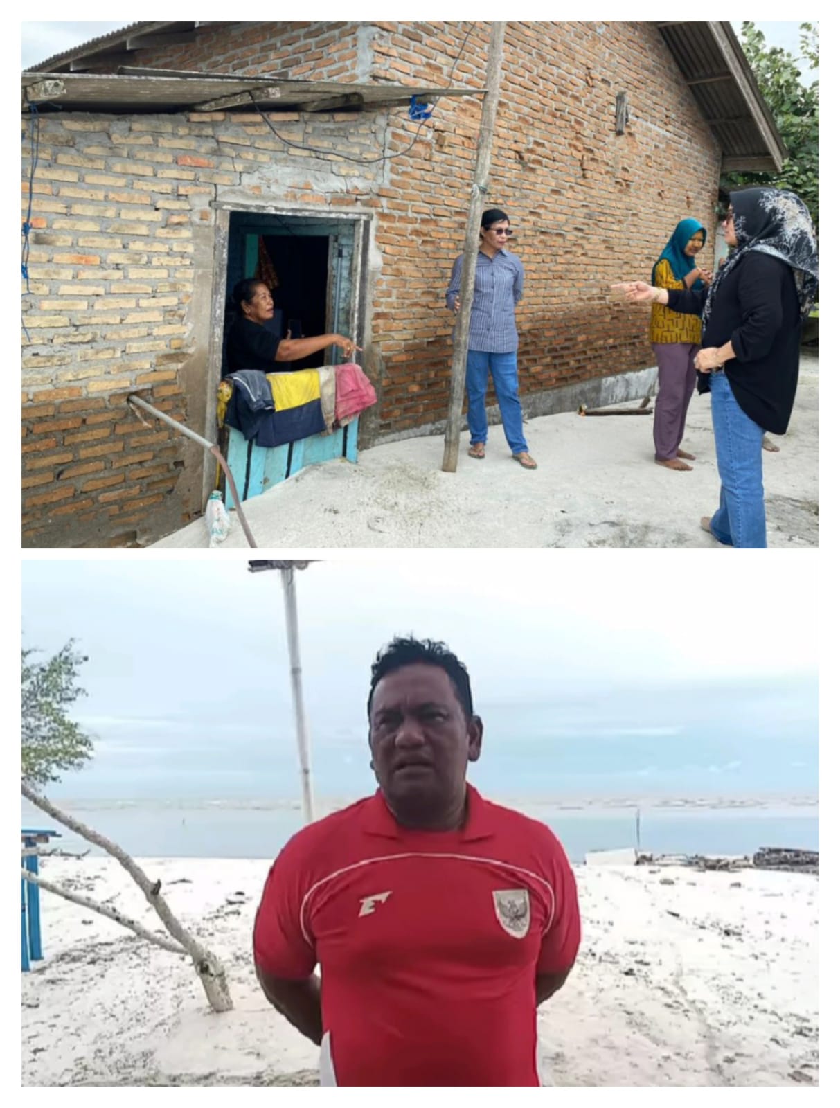 Abrasi Pesisir Desa Bagan Kuala Semakin Parah, Pemkab Sergai Upayakan Relokasi Warga Terdampak