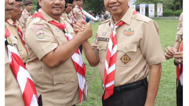 Jambore Ranting Tahun 2025 Digelar, Jhon Rawansen Purba Terpilih Jadi Ketua Kwarran Teluk Mengkudu