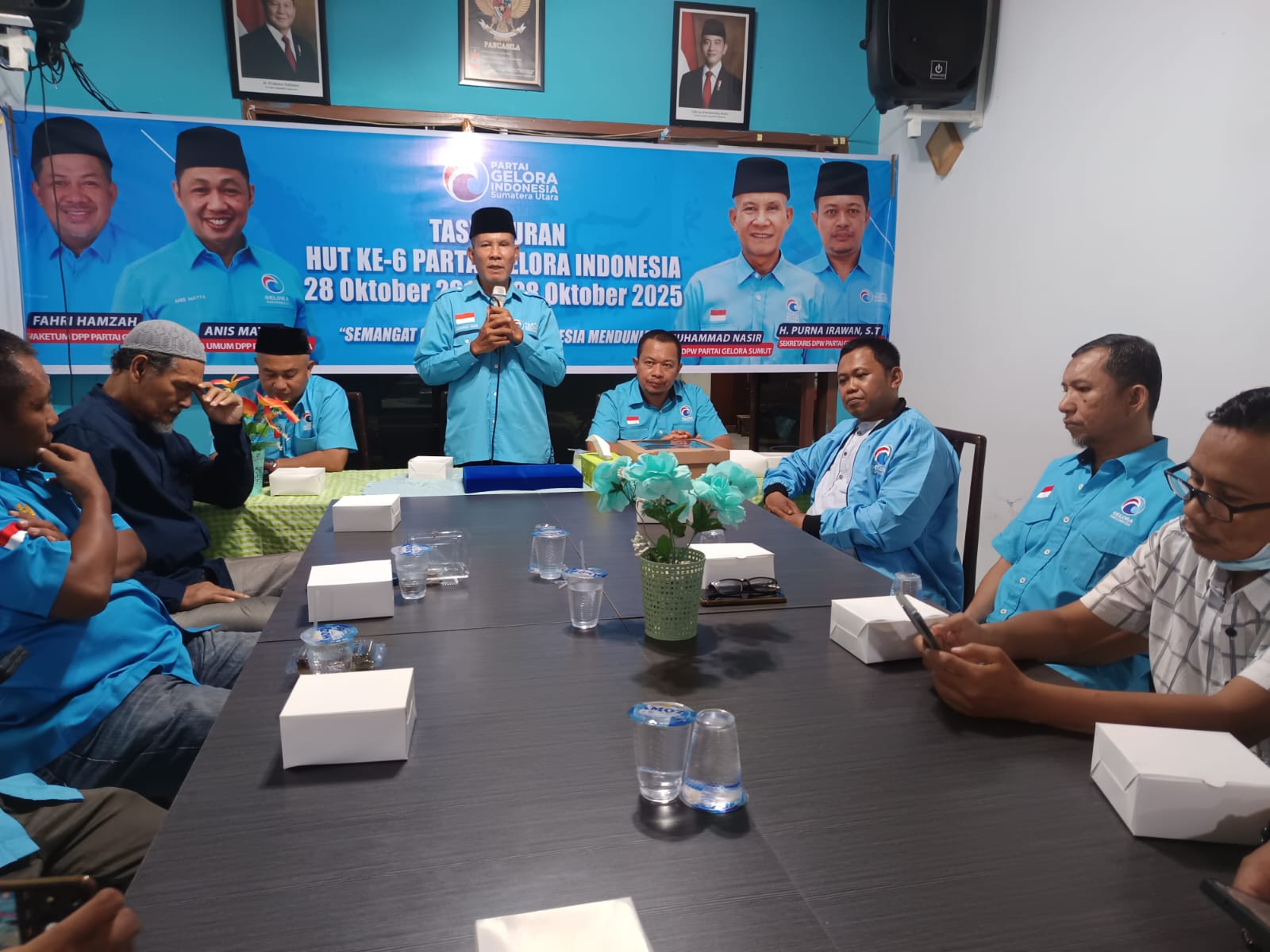 Gelora Indonesia Sumut Tasyakuran HUT ke-6, Bercita-cita Bawa Indonesia Jadi Super Power Baru dan Dunia