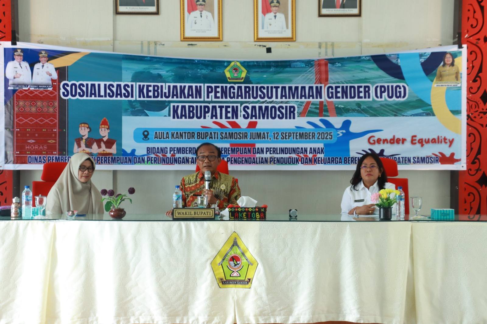 Pemkab Samosir Dorong Kesetaraan Gender Lewat Sosialisasi Pengarusutamaan Gender