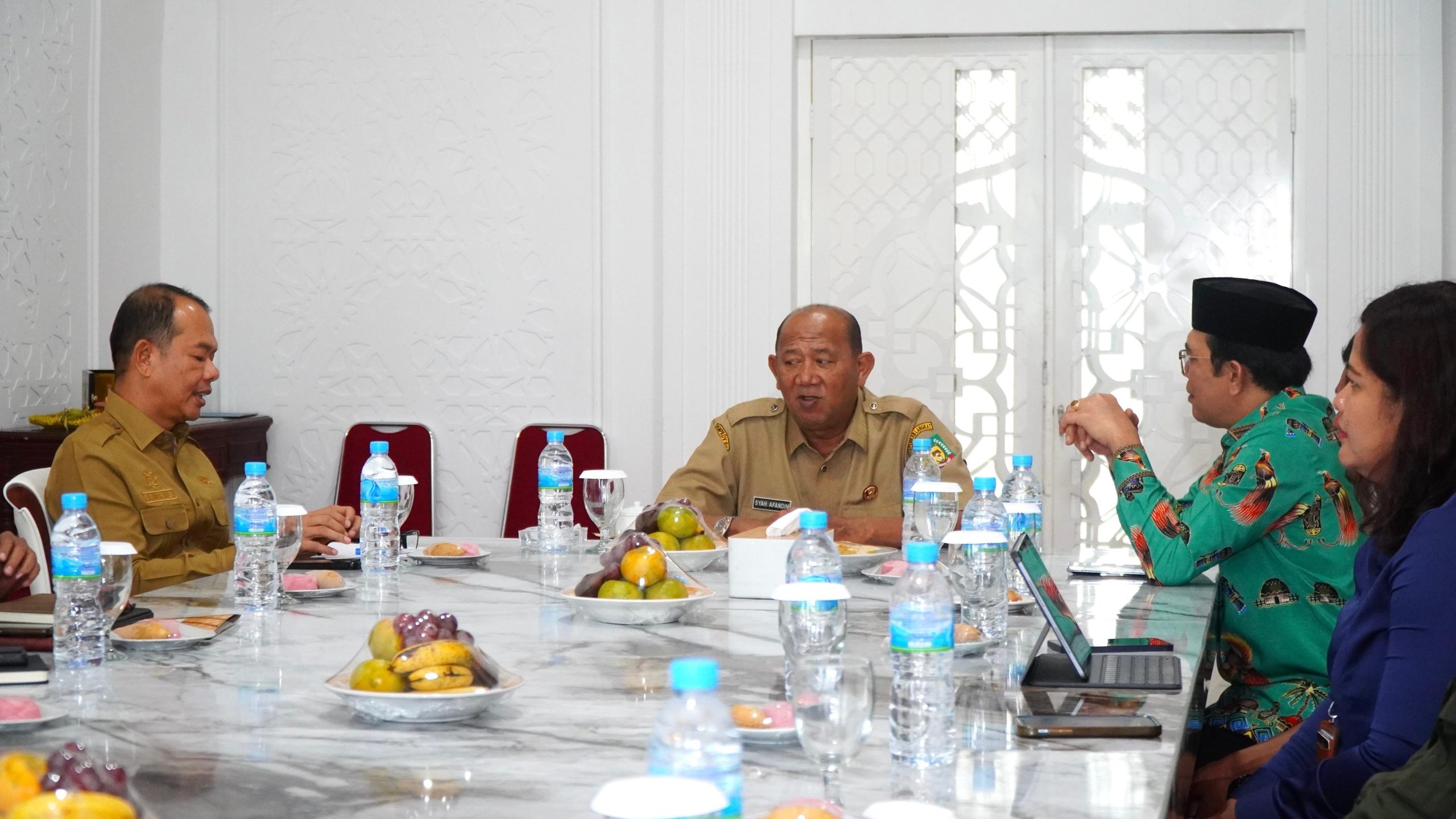 Syah Afandin dan Anggota DPD RI Bahas Percepatan Program Makanan Bergizi Gratis di Langkat