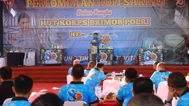 Kapolda Aceh Buka Lomba Kopi Saring HUT ke-80 Brimob