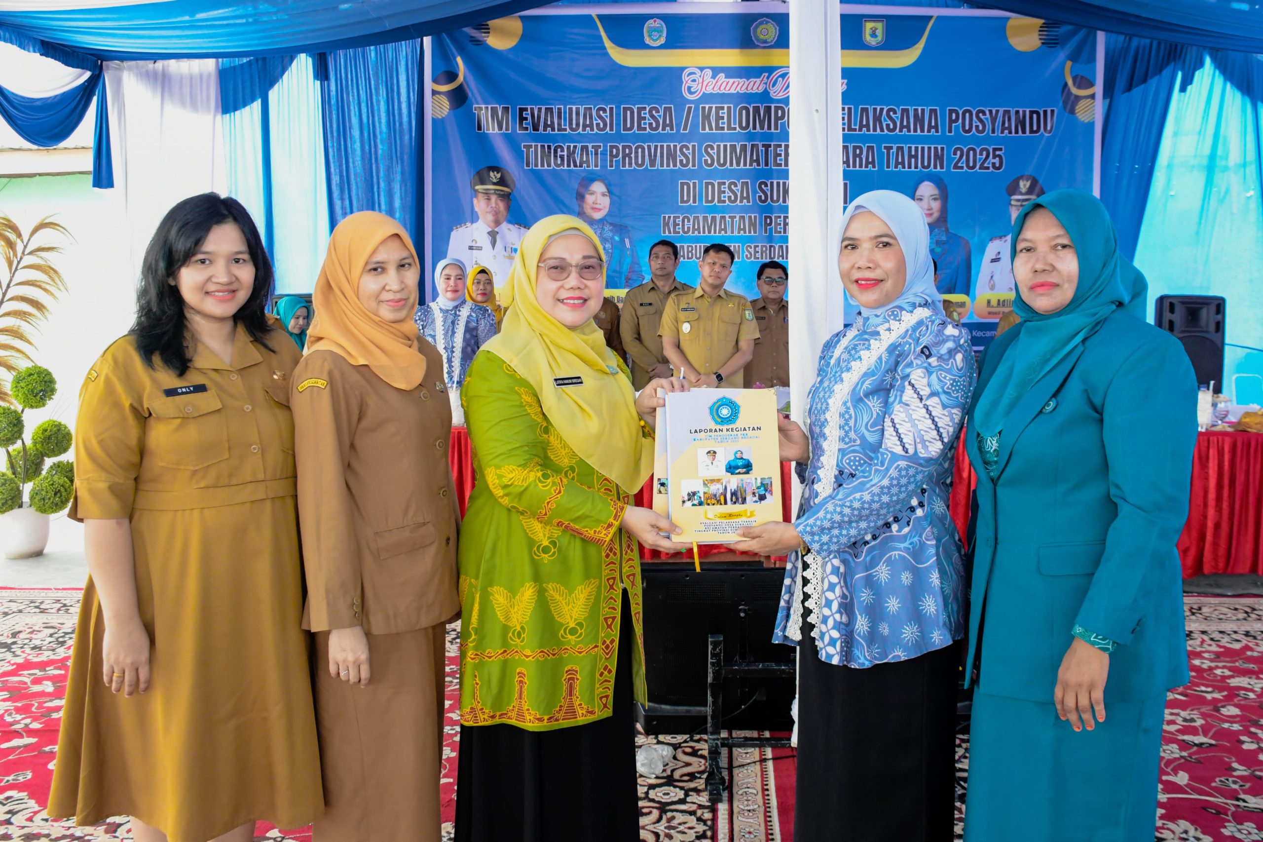 Posyandu Desa Sukajadi Kecamatan Perbaungan Masuk 6 Besar Tingkat Provinsi Sumut