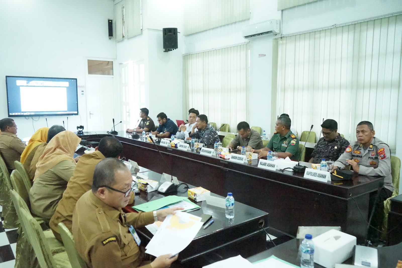 Pemkab Asahan Ikuti Rakor Nasional Pengendalian Inflasi dan Evaluasi Program Tiga Juta Rumah Tahun 2025