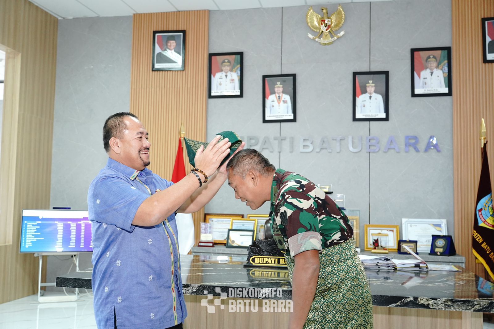 Bupati Baharuddin Siagian Terima Kunjungan Tim Kementan dan Itjenad, Bahas Optimalisasi Lahan Pertanian