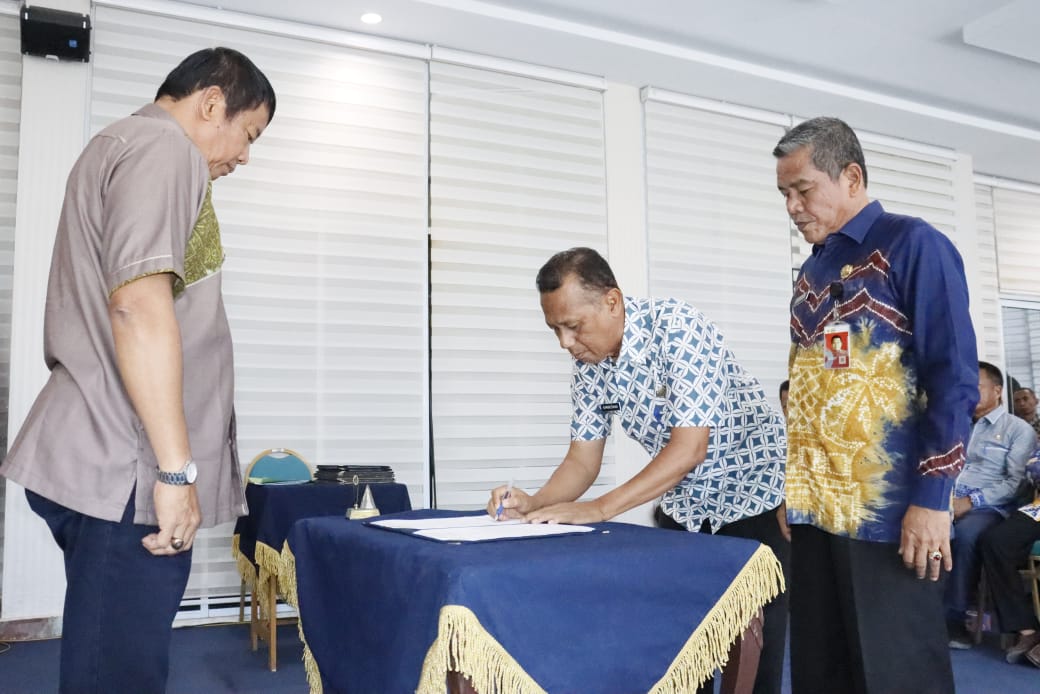 Wabup Inhu Pimpin Sartijab Pimpinan Tinggi Pratama