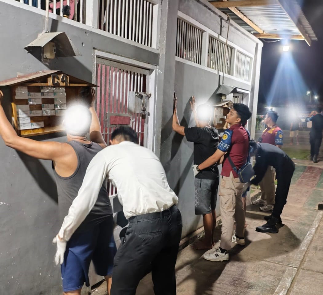 Gandeng APH, Rutan Rengat Razia Blok Hunian