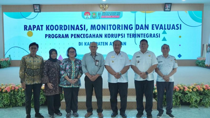 Pemkab Asahan dan KPK Gelar Rapat Koordinasi Pencegahan Korupsi Terintegritas
