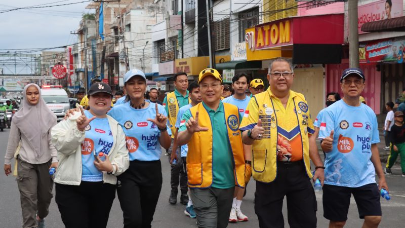 Kapolres Pematangsiantar Hadiri Jalan Sehat ke 41 LJFS Tahun 2025