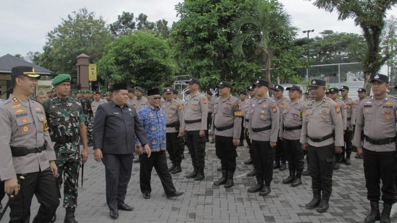 Polres Inhu Lakukan Apel Gelar Pasukan Ops Zebra LK, Ini 7 Pelanggaran yang Menjadi Atensi