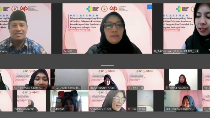 DPPKB  Pemkab Inhu Taja Pelatihan Pelayanan Kesehatan Bagi Bidan 