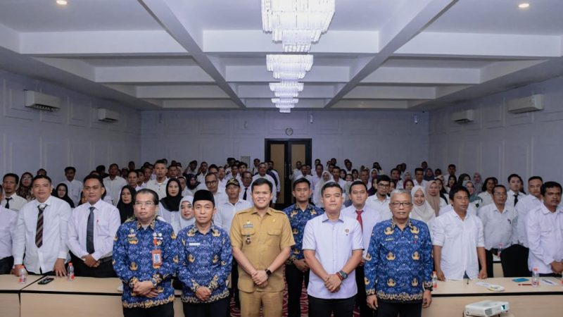 Buka Binwas Pengelolaan Aset Desa, Wabup Sergai : Pentingnya Penertiban Aset Desa