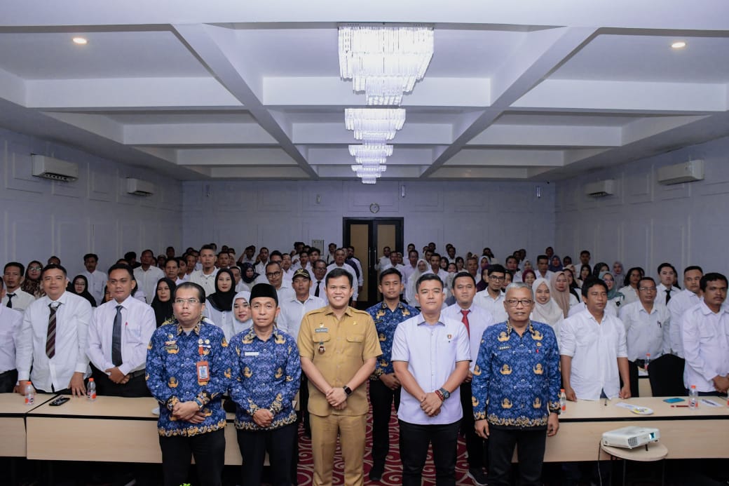 Buka Binwas Pengelolaan Aset Desa, Wabup Sergai : Pentingnya Penertiban Aset Desa