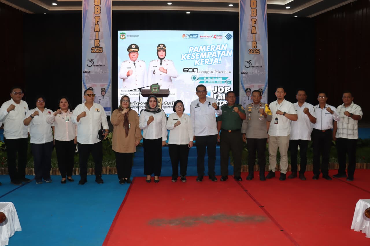 Wakapolres Pematangsiantar Hadiri Pembukaan Job Fair Siantar Tahun 2025