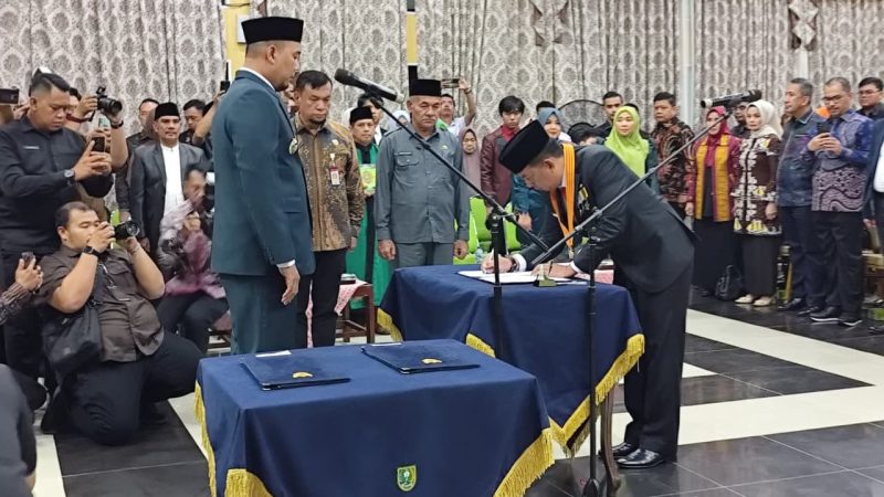 Bupati Inhu Lantik Sekda Defenitif 