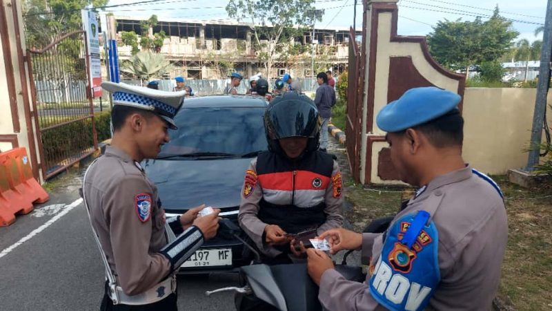 Kapolres Bangka Barat Tekankan Pentingnya Pengecekan Internal Sebelum Personel Turun ke Lapangan, Jelang Operasi zebra