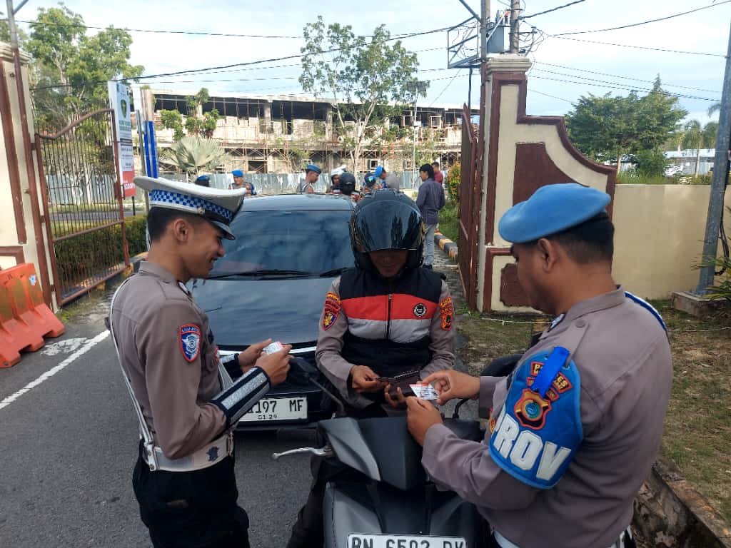 Kapolres Bangka Barat Tekankan Pentingnya Pengecekan Internal Sebelum Personel Turun ke Lapangan, Jelang Operasi zebra