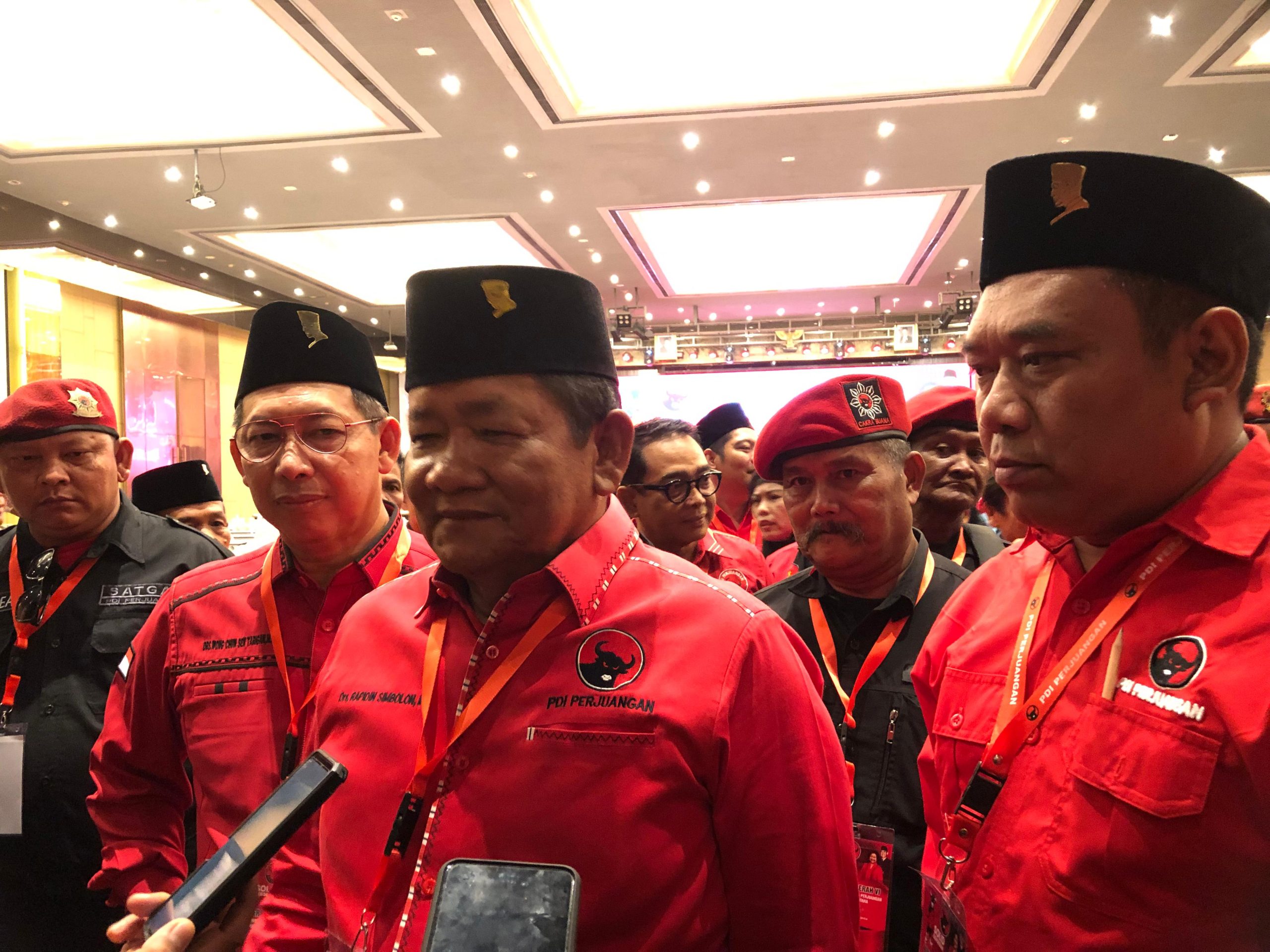Rapidin Percayakan Sutrisno Pangaribuan Wakil Ketua Bidang Politik DPD PDI Perjuangan Sumut periode 2025-2030