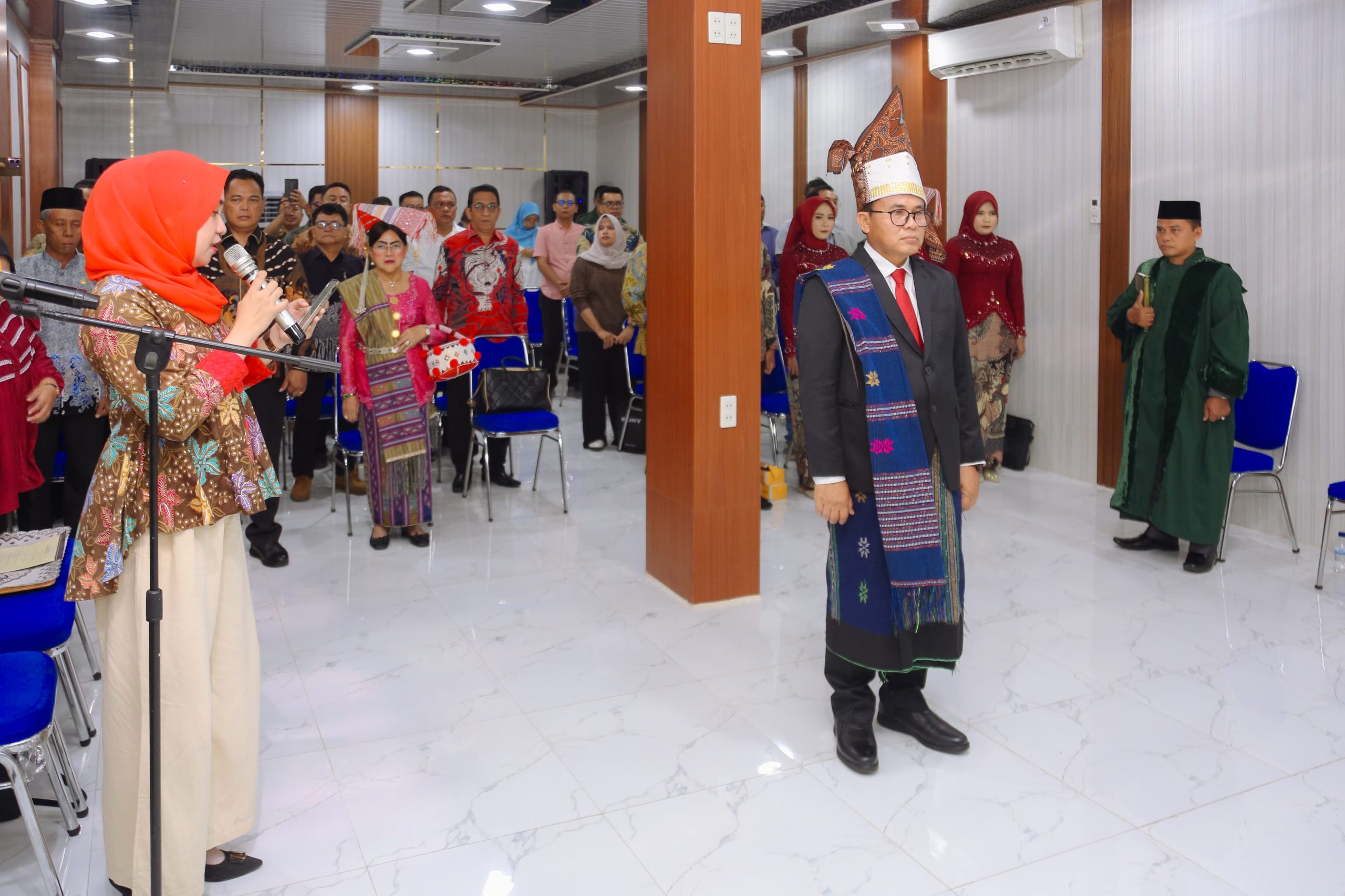 Wali Kota Wesly Silalahi, SH MKn Lantik Muliadi, SE, MM Sebagai Direktur Umum Perumda Tirta Uli Pematangsiantar