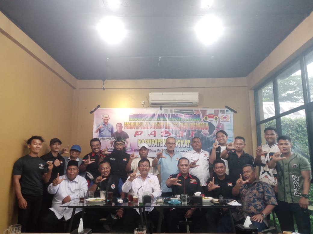 Tuahta Tarigan Terpilih Dalam Muslub Sebagai Ketua Cabor PABSI Kabupaten Langkat Masa Bakti 2025-2019