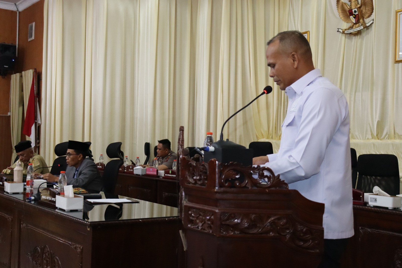 DPRD Batu Bara Gelar Rapat Paripurna Penyampaian Laporan Reses Tahap III Tahun 20205