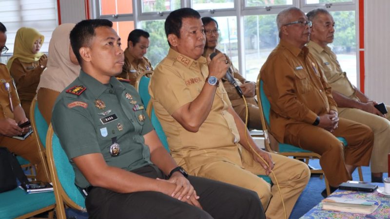 Wabup Inhu Pimpin Rapat Evaluasi Pembangunan KDKMP