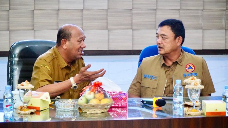 Kolaborasi Dengan BNPB, Bupati Syah Afandin Perintahkan Jajaran Untuk Cepat Tangani Banjir Langkat