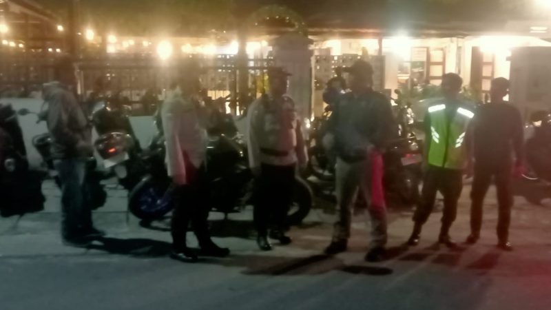 Respon Laporan Masyarakat, Kapolsek Siantar Selatan Berikan Himbauan di Cafe Bahagia