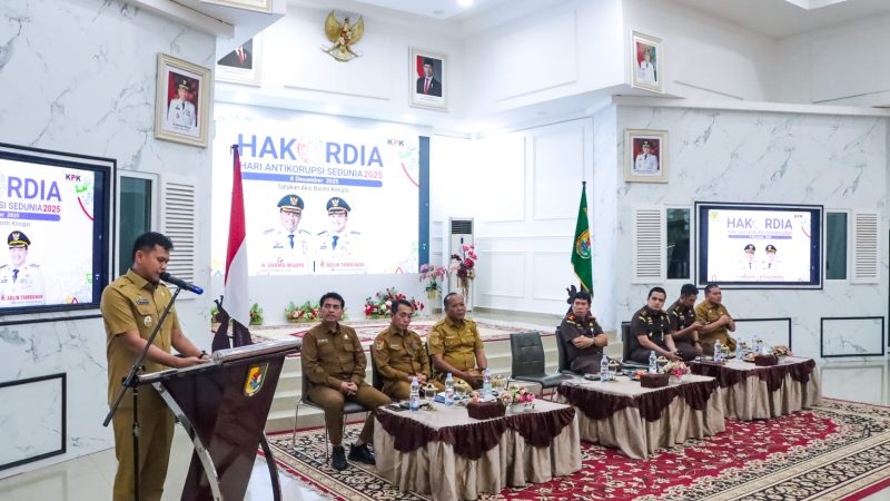 Peringati Hakordia 2025, Wabup Sergai Ajak Seluruh Perangkat Daerah Tingkatkan Integritas