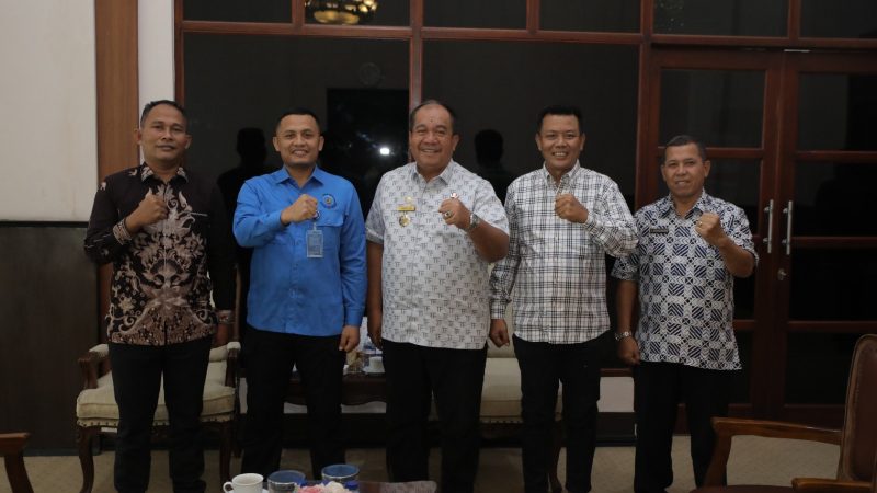 Bupati Asahan Terima Kunjungan Staf Khusus Kementerian Kelautan dan Perikanan RI