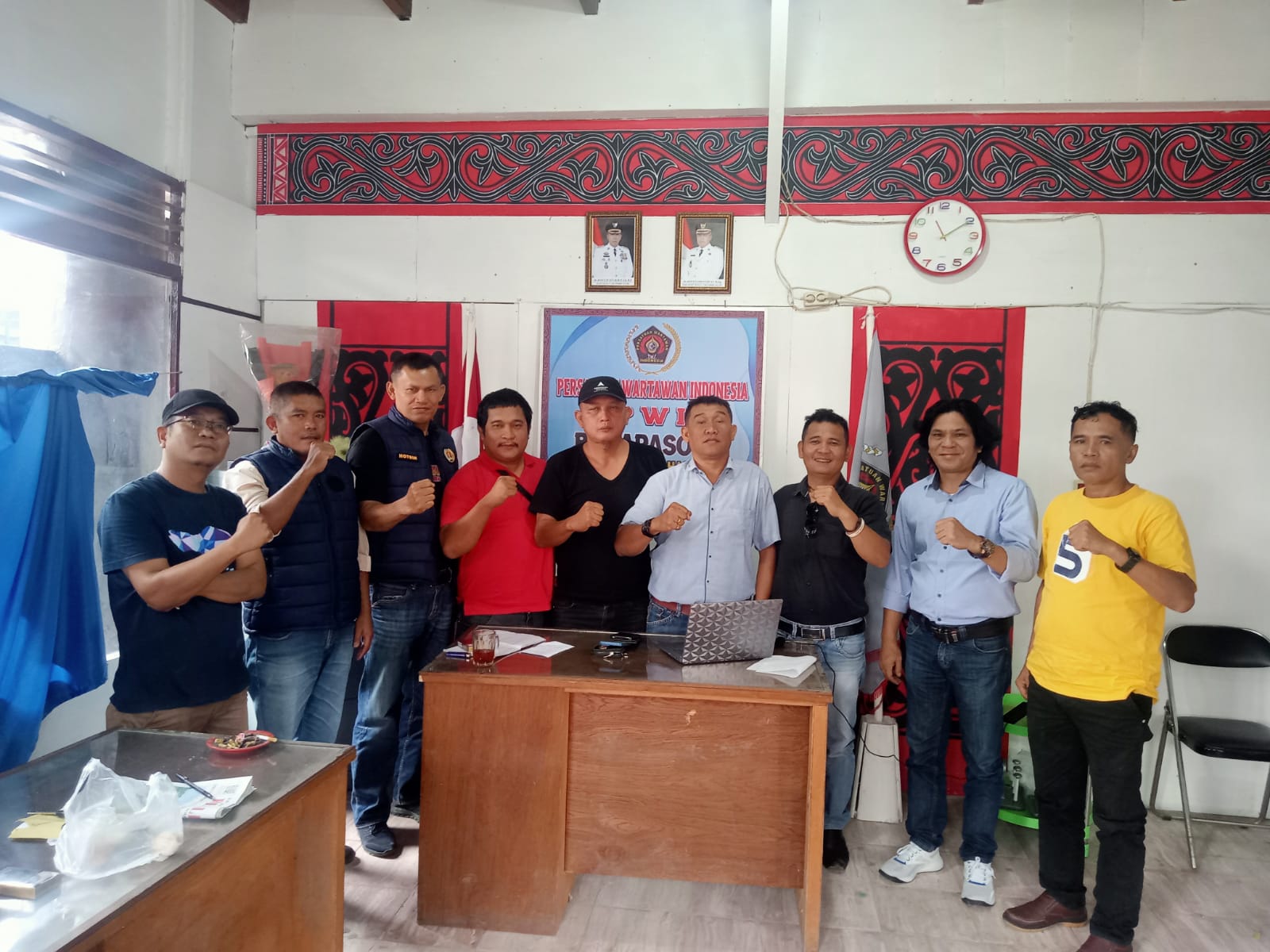 Ketua PWI Bonapasogit Rekomendasikan 16 Wartawan Ikuti Ujian Naik Tingkat Dan Anggota Muda PWI Di Medan