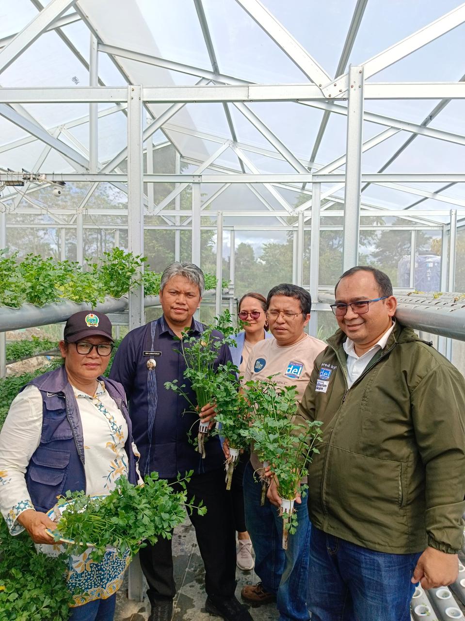 Wakil Bupati Resmikan Green House IoT: Bukti Nyata Lompatan Teknologi Pertanian Taput