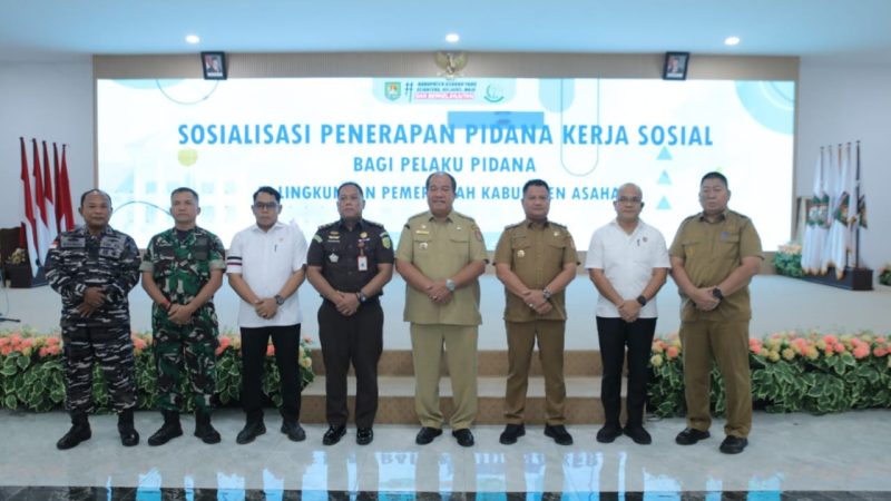 Pemkab Asahan Gelar Sosialisasi Penerapan Pidana Kerja Sosial