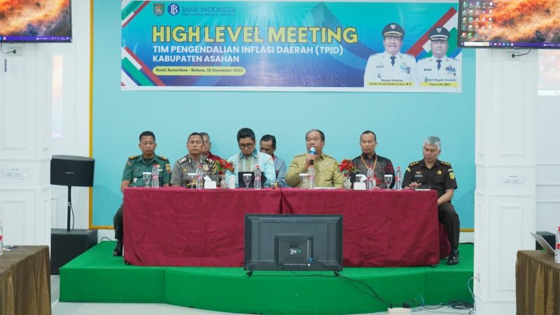 Bupati Asahan Pimpin High Level Meeting TPID Kabupaten Asahan Tahun 2025