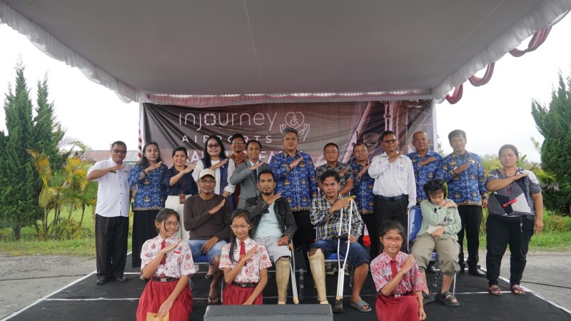 Program Airports Ramah Difabel Bawa Harapan Baru bagi Difabel Tapanuli Utara.
